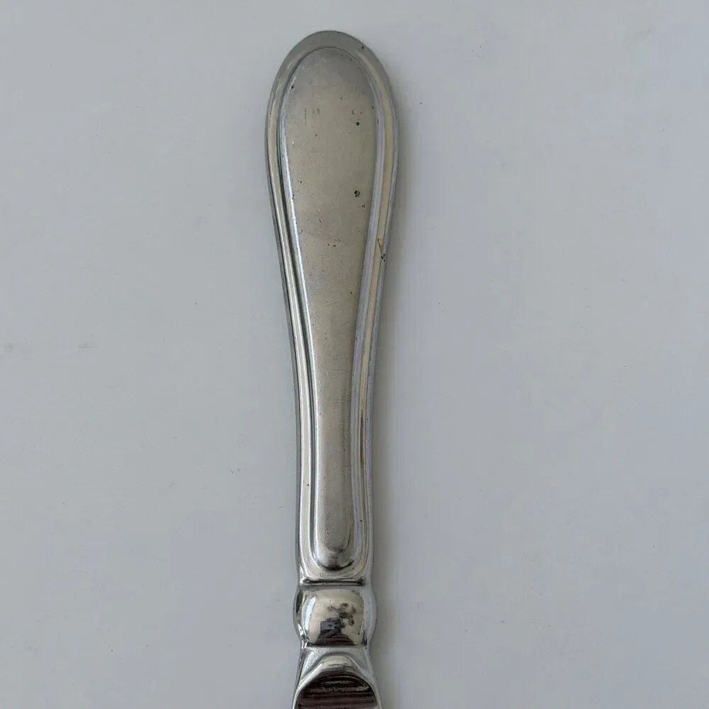 3pc Cambridge Cherish Dinner Knife and Spoons Stainless Frosted Handle